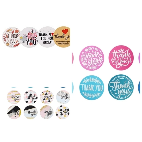 50 random thank you stickers - Picture 2 of 2